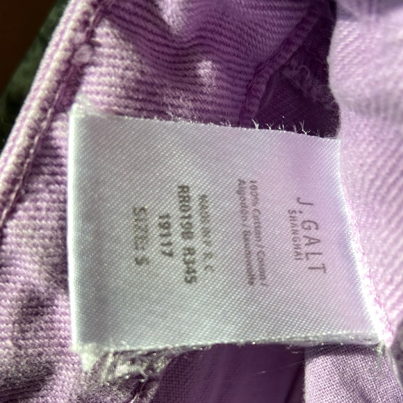 brandy melville magenta Margaret denim skirt - Picture 3 of 3